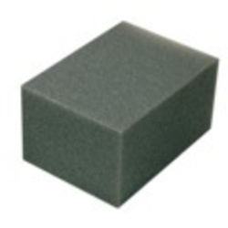 EPONGE SYNTHETIQUE GRISE 15X10X8CM