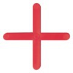 CROISILLONS ROUGES A FAIENCE 3MM (SAC DE