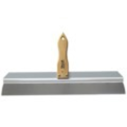 COUTEAU A ENDUIRE INOX MANCHE BOIS 50CM