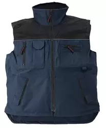 GILET RIPSTOP SHADOW/BLACK  XL