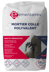 MORTIER COLLE POLYVALENT GRIS 25KG