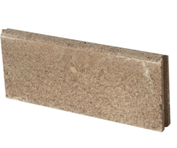 BORDURE 1/2 P4 OCRE       5X20X50