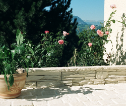 BLOC MURET NUANCE PIERRE 45X12X11