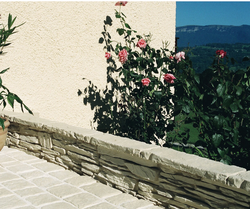 DESSUS MURET NUANCE PIERRE 45X15X3