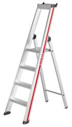 ESCABEAU AVEC PLATEFORME 4 MARCHES