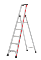 ESCABEAU AVEC PLATEFORME 5 MARCHES