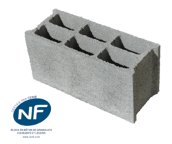 AGGLO CREUX MEGA  20X25X50