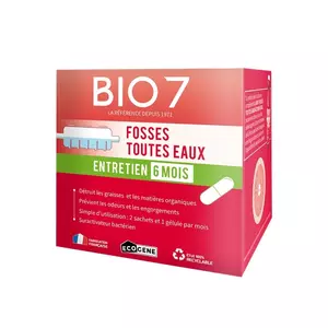 BIO7 ENTRETIEN 4 MOIS TOUTES FOSSES 250