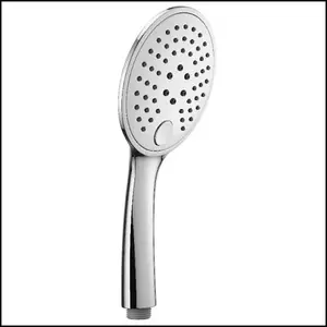 DOUCHETTE 3 JETS PALOMA CHROMÉE BOUTON C