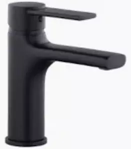 MITIGEUR LAVABO ANCUZ NOIR MAT