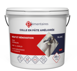 COLLE EN PATE AMELIOREE SEAU DE 25 KG