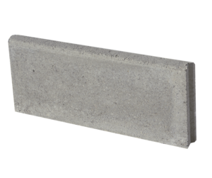 BORDURE 1/2 P4 GRIS CLAIR 5X20X50