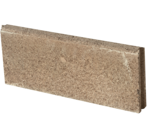 BORDURE 1/2 P4 OCRE       5X20X50