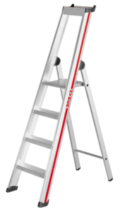 ESCABEAU AVEC PLATEFORME 4 MARCHES