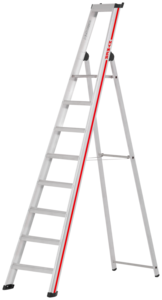 ESCABEAU AVEC PLATEFORME 8 MARCHES