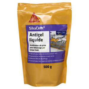 SikaCem Antigel liquide Dose de 500 g