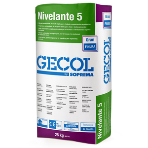GECOL NIVELANTE 05 25 KG  GRIS