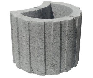 MINI TALUDECOR GRIS  D.32 X2